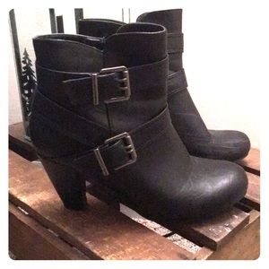 Panzerr Black booties - Size 9